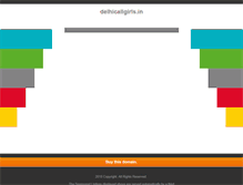 Tablet Screenshot of delhicallgirls.in